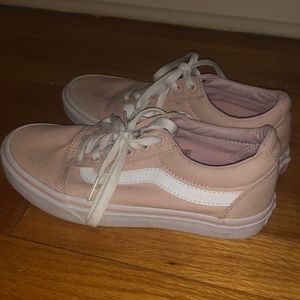 Vans Pink Low Top Sneakers